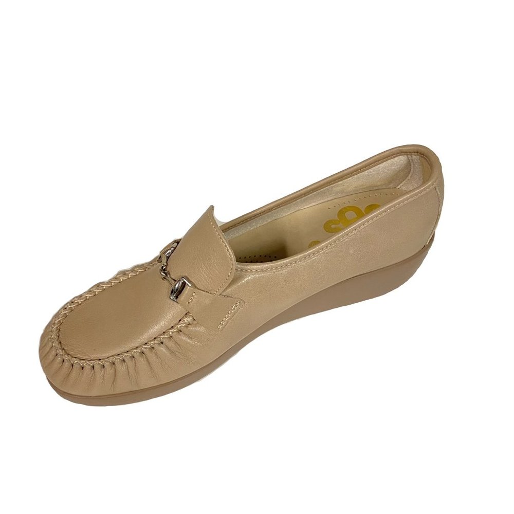 SAS MAGICAL CREAM Slip On Loafer Women's Shoes NIB